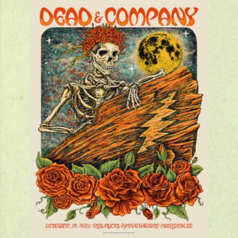 Dead & Company CD Soundboards (4-CD) ~ Red Rocks Amphitheatre 10/20/21 ~ New!